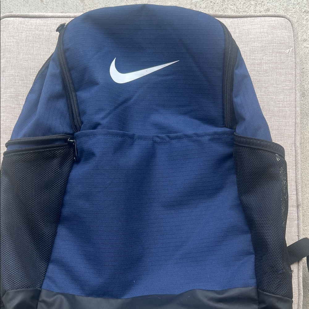 Nike Men's Backpack in Blue and Black